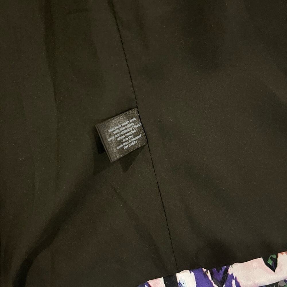 FORENZA WATERCOLOR ZIPPER CROP JACKET- SIZE S Office Siren - Picture 7 of 8